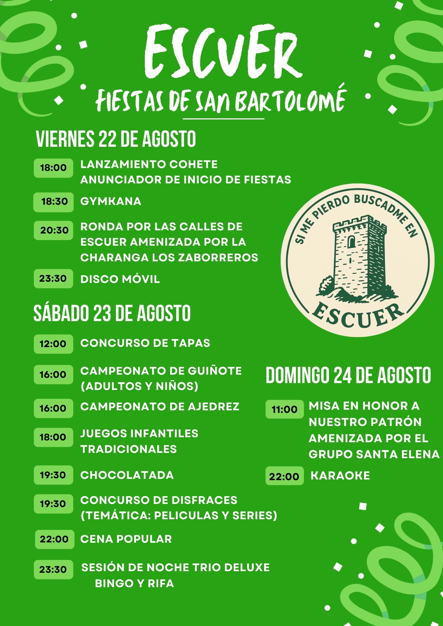Fiestas de Escuer