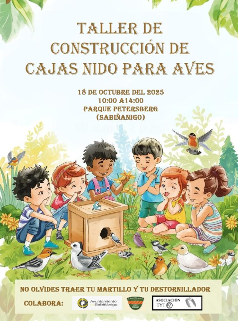 Construcción cajas nido
