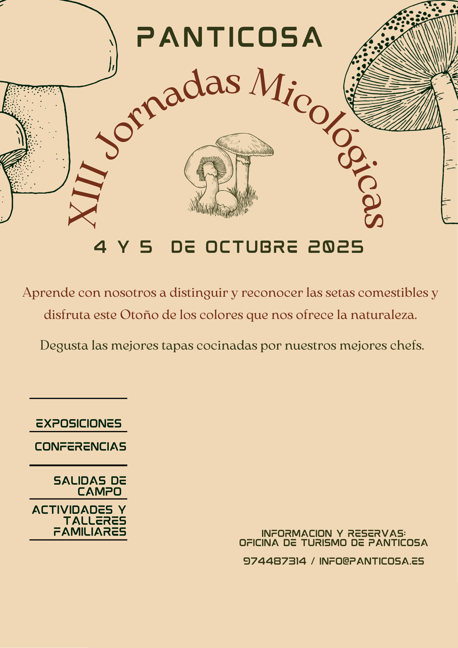 XIII Jornadas Micológicas Panticosa
