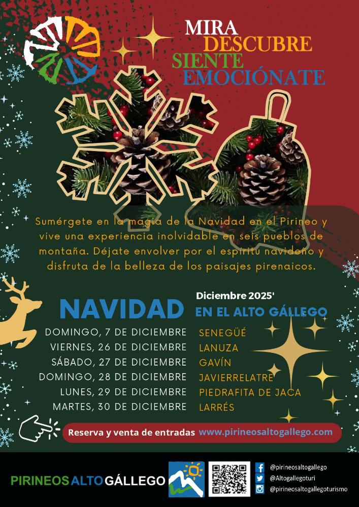 Visitas navideñas en el Alto Gállego