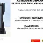 XXI Premio Internacional de escultura Ángel Orensanz 2025