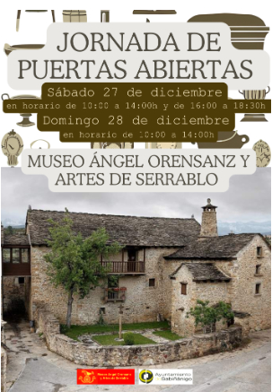 Puertas abiertas en el Museo Ángel Orensanz y Artes de Serrablo
