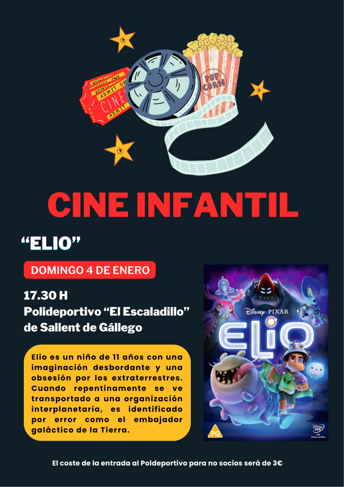Cine infantil en Sallent de Gállego