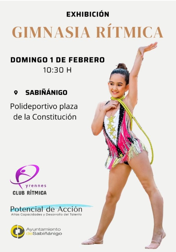 Exhibición de Gimnasia Rítmica