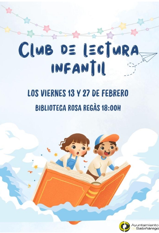 Club de lectura infantil en Sabiñánigo