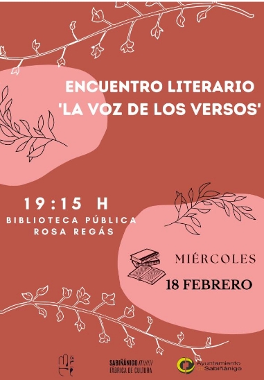Encuentro literario en Sabiñánigo