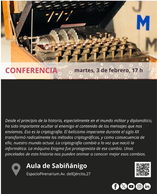 Conferencia sobre criptomoneda en Sabiñánigo